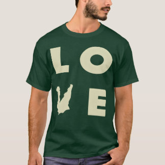 Camiseta Regalo de Cocodrilo de amor