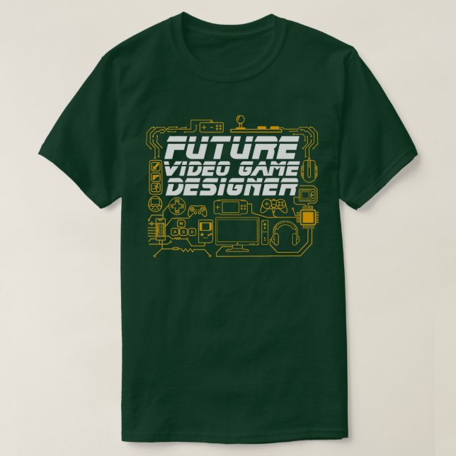 Camiseta Regalo de codificación para programadores de futur (Diseño del anverso)