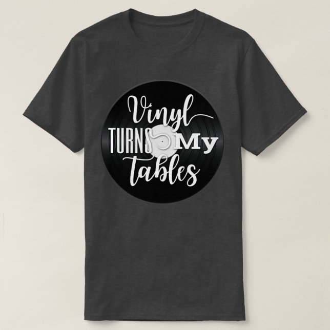 Camiseta Regalo de coleccionista de vinilo de colección de  (Diseño del anverso)