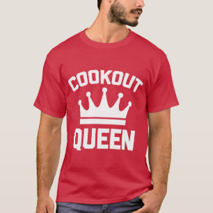 Camiseta Regalo de comida a la parrilla BBQ Reina de la coc