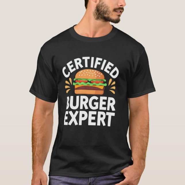 Camiseta Regalo de comida de hamburguesa Funny Cheeseburger (Anverso)