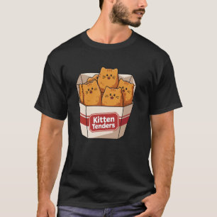 Camiseta Regalo de comida para gatitos divertido regalo par