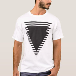 Camiseta regalo de composición de triángulos