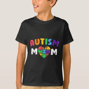 Camiseta Regalo de conciencia sobre el autismo de mamá