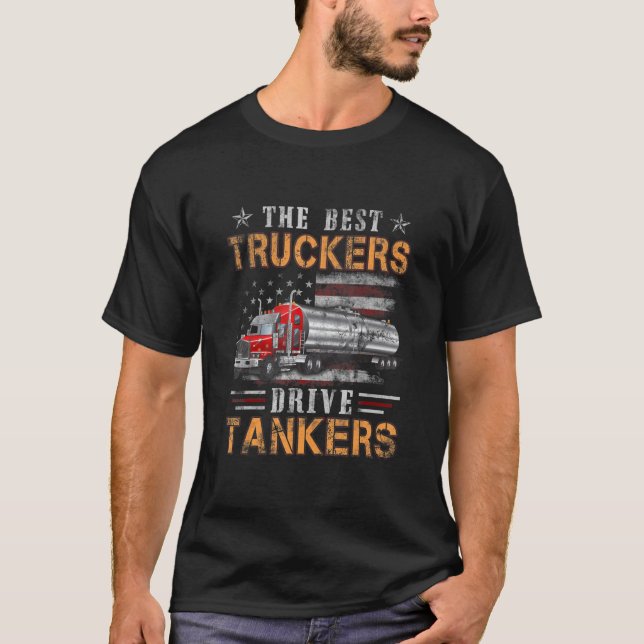Camiseta Regalo De Conductor De Tanker Gas Truck Para Camio (Anverso)