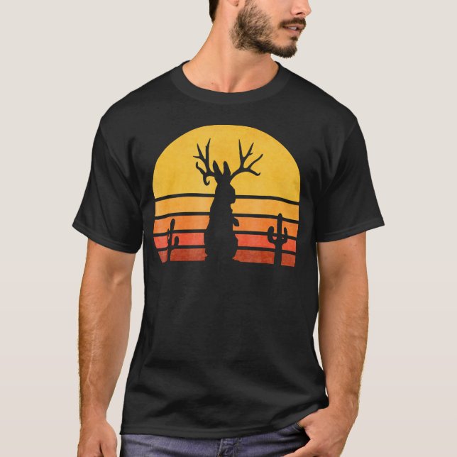 Camiseta Regalo de conejo| Ochenta Conejo Criptídico de Jac (Anverso)