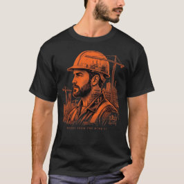 Camiseta Regalo de Construcción Hecho Desde la Mente