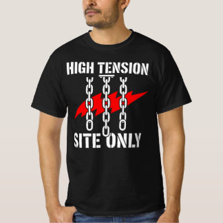 Camiseta Regalo de Construcción Solo para Sitios de Alta Te