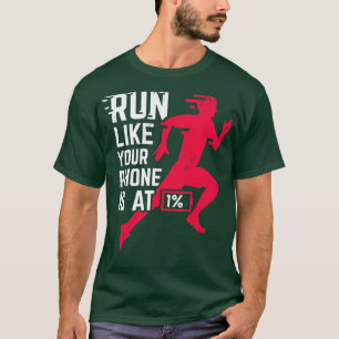 Camiseta Regalo de corredor de maratón en carrera