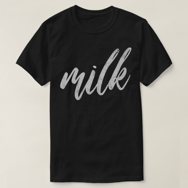 Camiseta Regalo de cosecha de leche de sobra de leche de gr (Diseño del anverso)