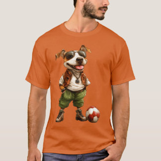 Camiseta Regalo de cosecha de perros de fútbol