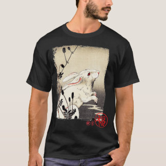 Camiseta Regalo de cosecha tradicional japonés de conejo bl