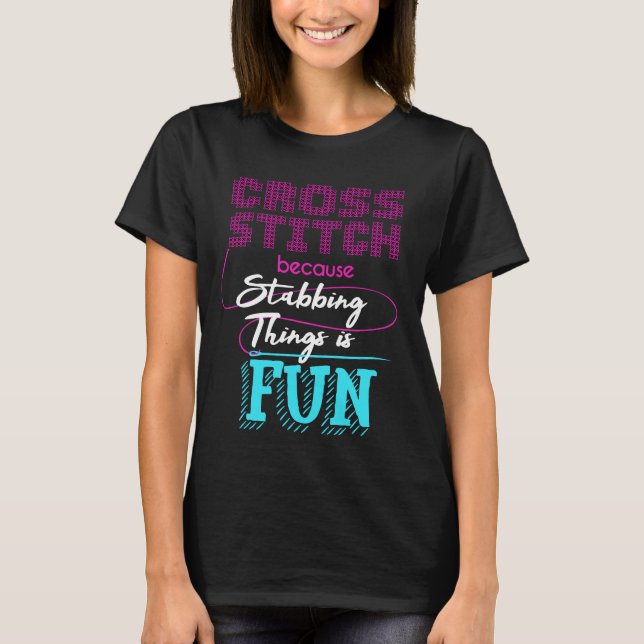 Camiseta Regalo de costura de costura de las mujeres de los (Anverso)