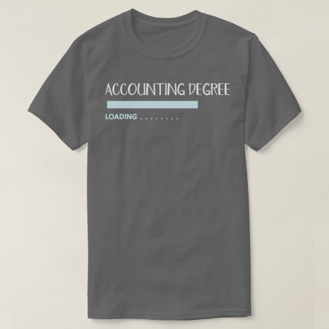 Camiseta Regalo de CPA de grado de contabilidad (Diseño del anverso)