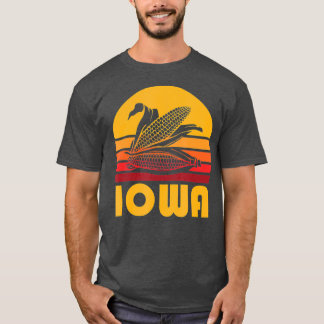 Camiseta Regalo de cultivo de maíz vintage Retro Iowa