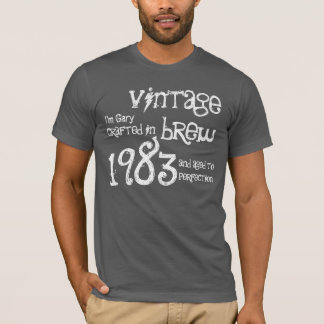 Camiseta Regalo de cumpleaños 1983 Naranja de cosecha de ép