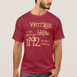 Camiseta Regalo de cumpleaños 21 de 1992 Vintage Brew para