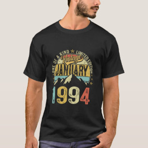 Camiseta Regalo de cumpleaños 30 años de Retro Mens 30 años