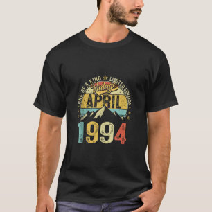 Camiseta Regalo de cumpleaños 30 años de Retro Mens 30 Años