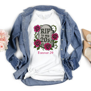 Camiseta Regalo de cumpleaños 30 para ella Rosas rosadas RI
