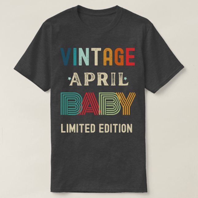 Camiseta Regalo de cumpleaños 34 de abril (Diseño del anverso)