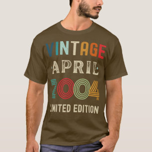 Camiseta Regalo de cumpleaños 39 de abril