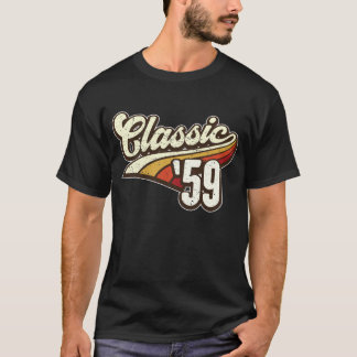 Camiseta Regalo de cumpleaños 60 años con gráfico retro