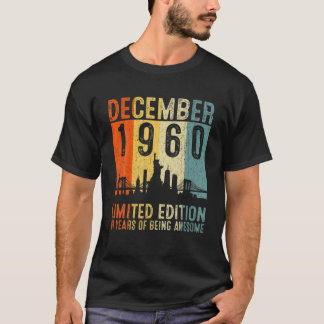 Camiseta Regalo De Cumpleaños 61 Años Maravilloso Desde El 
