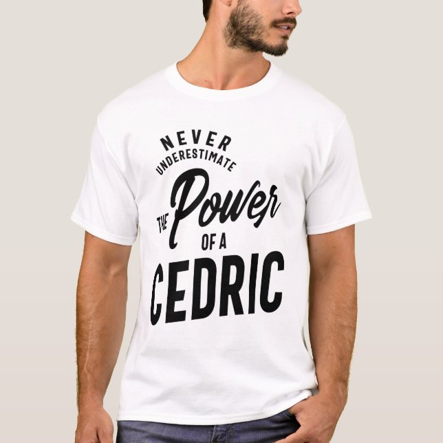 Camiseta Regalo de cumpleaños con nombre personalizado Cedr (Anverso)