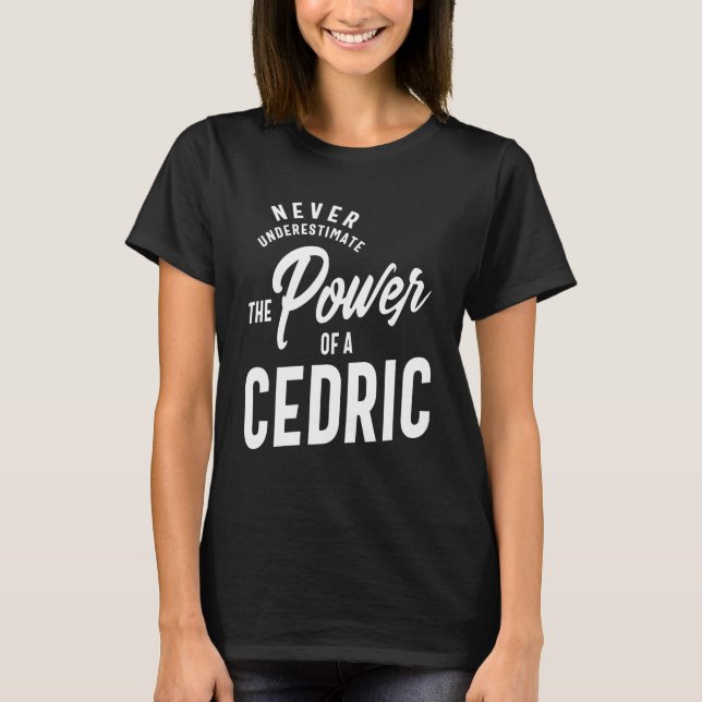 Camiseta Regalo de cumpleaños con nombre personalizado Cedr (Anverso)