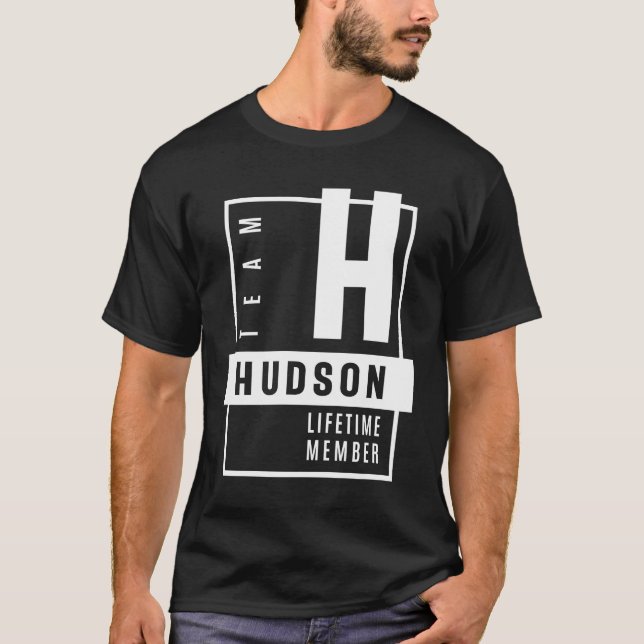 Camiseta Regalo de cumpleaños con nombre personalizado de H (Anverso)