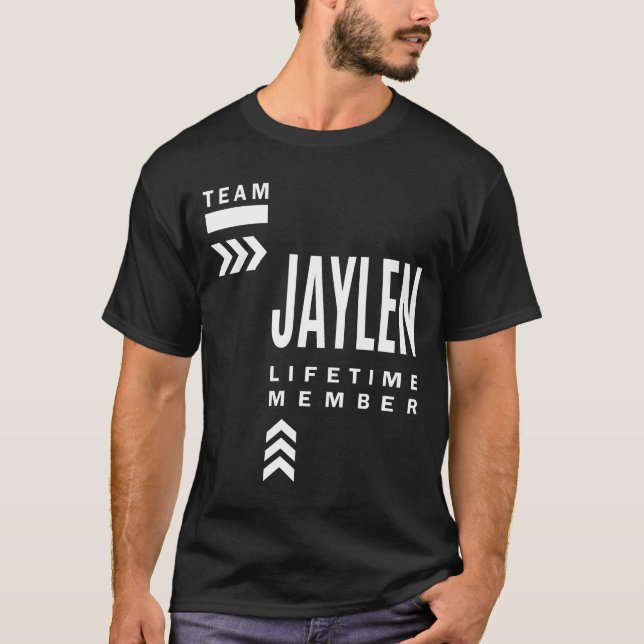 Camiseta Regalo de cumpleaños con nombre personalizado de J (Anverso)