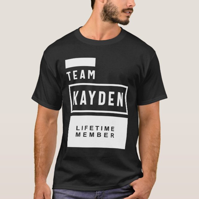 Camiseta Regalo de cumpleaños con nombre personalizado de K (Anverso)