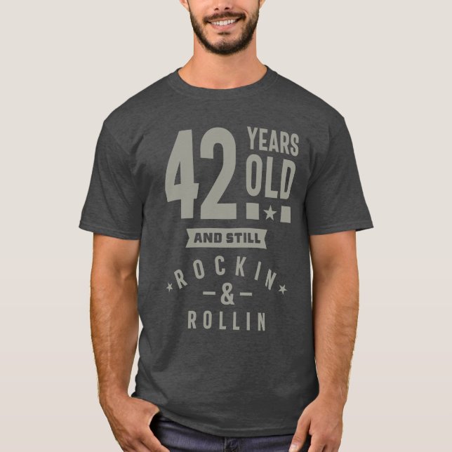 Camiseta Regalo de cumpleaños de 42 años (Anverso)