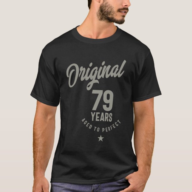 Camiseta Regalo de cumpleaños de 79 años (Anverso)