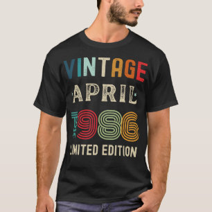 Camiseta Regalo de cumpleaños de abril 18