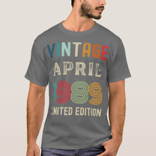 Camiseta Regalo de cumpleaños de abril 19