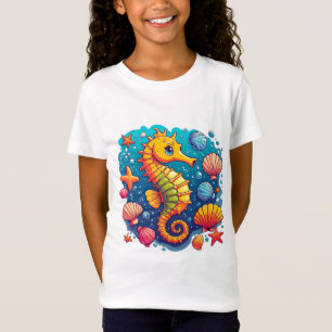 Camiseta 🐠 Regalo de cumpleaños de caballito de mar para p