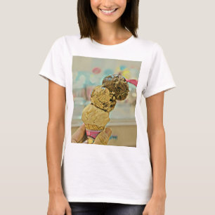 Camiseta Regalo de cumpleaños de helados