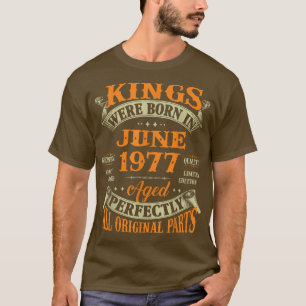 Camiseta Regalo De Cumpleaños De Los Hombres 45 Por Los Rey