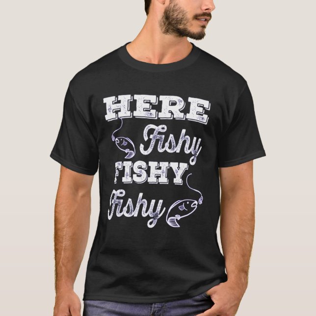 Camiseta Regalo de cumpleaños de pescadores - Pesca diverti (Anverso)