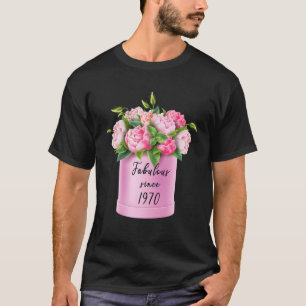 Camiseta Regalo de cumpleaños de Zodiac 1970 Horoscope Arie