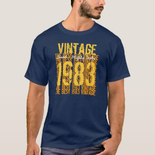 Camiseta Regalo de cumpleaños del año Personalizado Mejor
