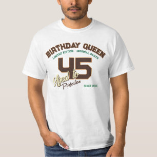Camiseta Regalo de cumpleaños del año y edad Vintage