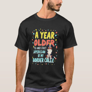 Camiseta Regalo de Cumpleaños Divertido Border Collie Perro