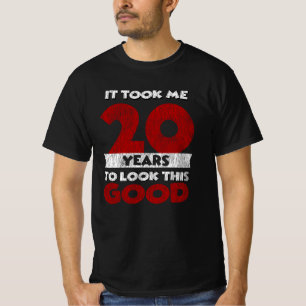 Camiseta Regalo de cumpleaños divertido de 20 años de antig