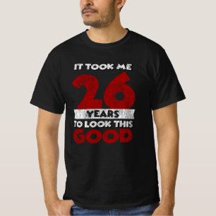 Camiseta Regalo de cumpleaños divertido de 26 años de antig