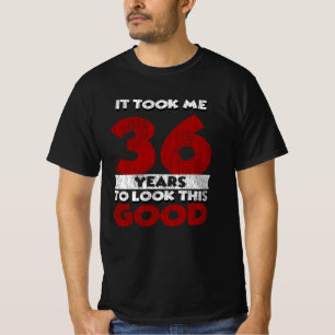 Camiseta Regalo de cumpleaños divertido de 36 años de antig