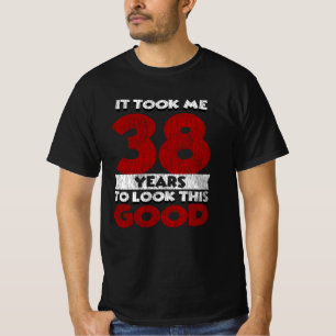 Camiseta Regalo de cumpleaños divertido de 38 años de antig