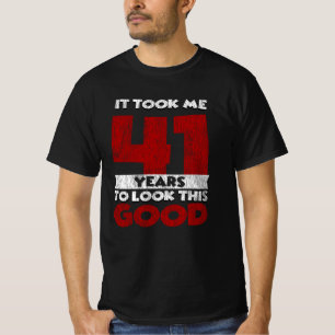 Camiseta Regalo de cumpleaños divertido de 41 años de antig
